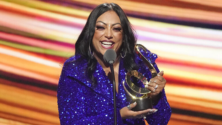 La India at Univision’s 37th Premio Lo Nuestro at Kaseya Center in Miami, Florida.